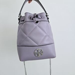 Tory Burch Small Quilted Bucket Bag